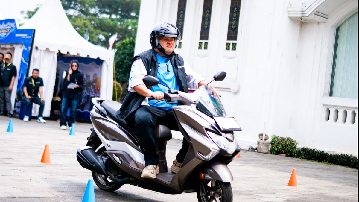 Ratusan Pengguna Suzuki Burgman Street 125EX Meriahkan Burgman Fun Rally 2026