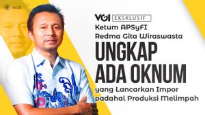 Eksklusif Video, Ketum APSyFI Redma Gita Wiraswasta Heran Produksi Melimpah Tapi Keran Impor Dibuka