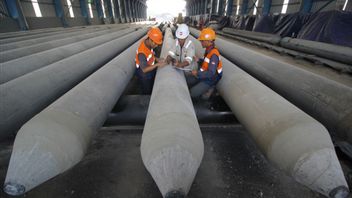 توريد Tiang Pancang إلى مشروع IKN Toll Road ، Waskita Beton Kantongi Kontrak Rp11.47 مليار