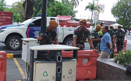 Kabar Terkini Hotel Ambarrukmo Lokasi Akad Nikah Kaesang-Erina: Dijaga Ketat TNI, Ada Water Barrier dan Kendaraan Taktis