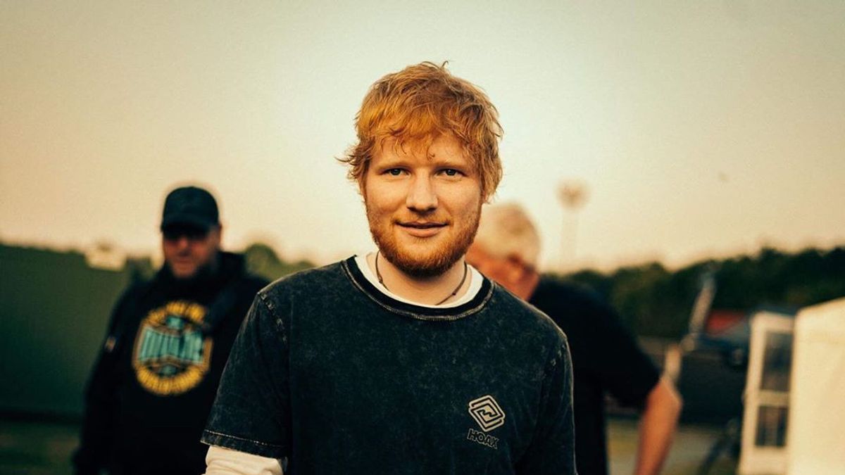 Ed Sheeran Sumbang Lukisan untuk Lelang Amal