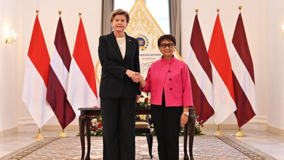 Thank Latvian Foreign Minister, Foreign Minister Retno: We Have The Same Value And Aspirations For Global Peace And Stability