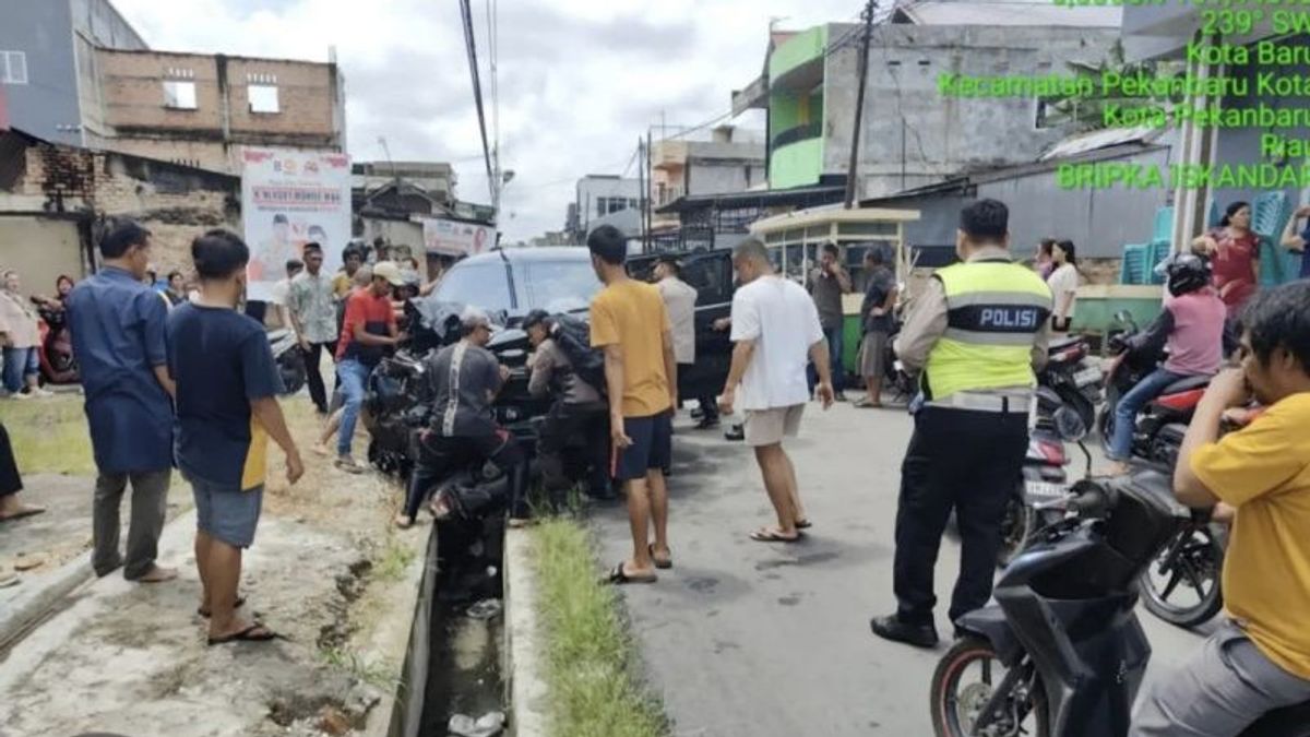 Le conducteur d’un Xpander qui a heurté 3 personnes à Pekanbaru est devenu suspect
