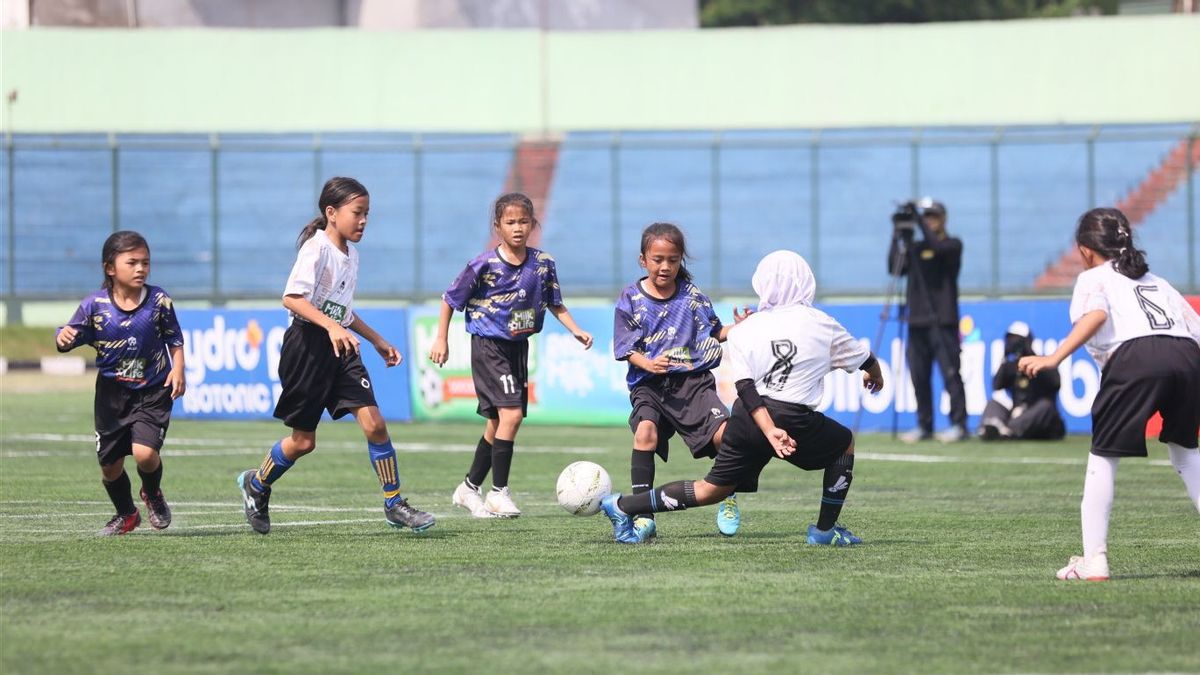 Menguatnya Ekosistem Sepak Bola Putri di Level Usia Dini