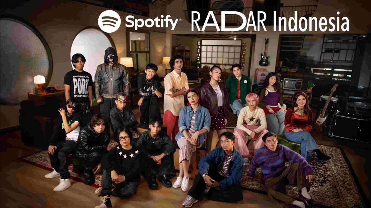 PORIS jusqu'à enau, Spotify présente une nouvelle vague de musique dans RADAR Indonesia 2026