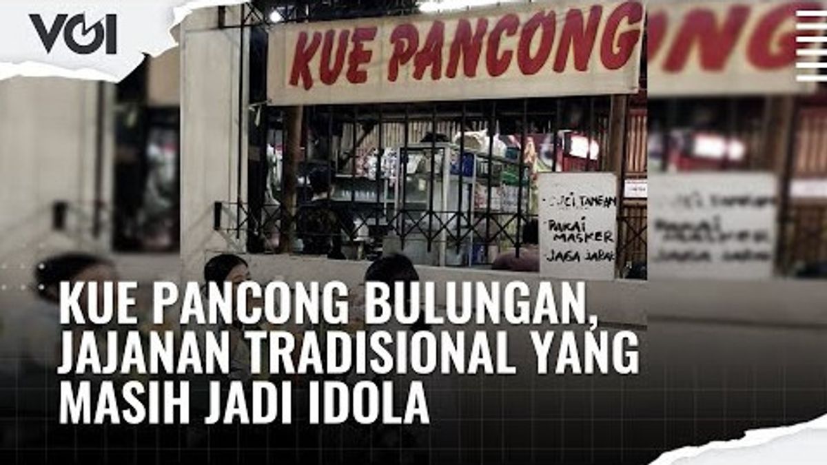 VIDEO: Kue Pancong Bulungan, Jajanan Tradisional yang Masih Jadi Idola