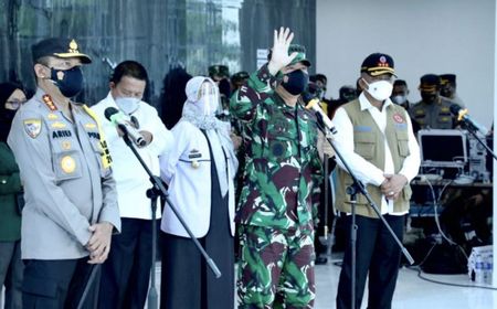 Panglima TNI Siap Bantu Percepat Vaksinasi COVID-19 di Lampung