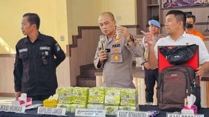 Polres Langsa Aceh Tangkap Kurir 10 Kilogram Sabu