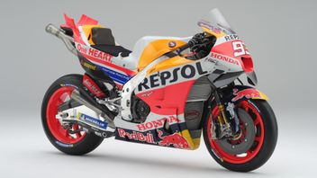 Repsol Honda Luncurkan RC213V Terbaru untuk MotoGP 2023, Begini Respons Marc Marquez Lihat Penampilan Gaharnya