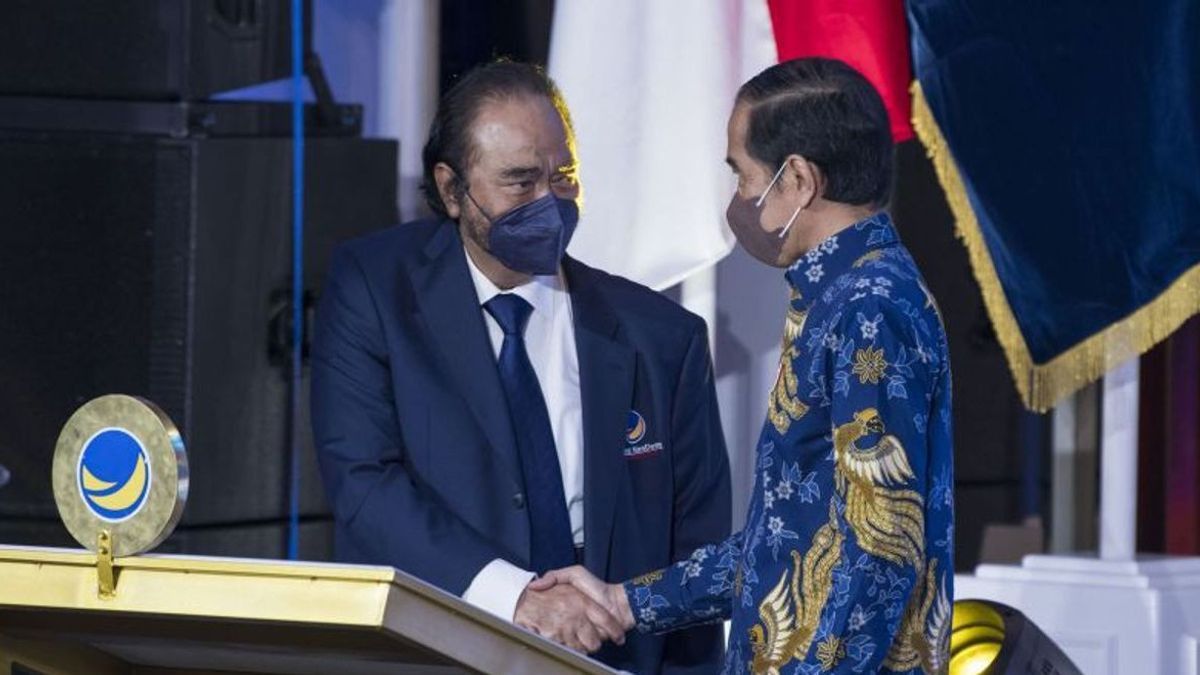 Aujourd'hui le troisième titre du parti Nasdem au Congrès, Jokowi invité