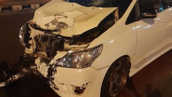 The Death Toll Who Was Hit By A White Innova In Kemayoran Is The Wife Of A Police Member