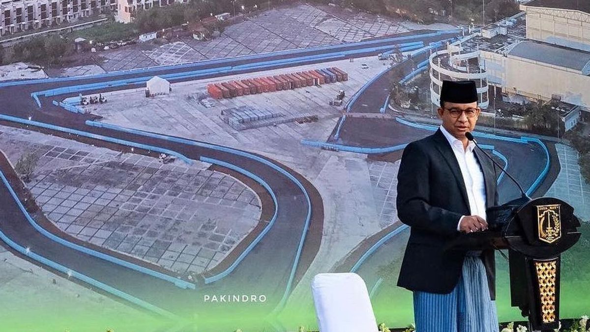 The Translucent Road Built By The Provincial Government To Break Congestion In Lebak Bulus Turns Out To Be Near Anies' House