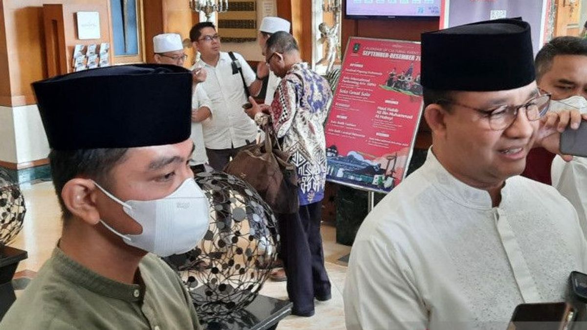 Temui Putra Jokowi di Solo, Anies Baswedan Tanggapi Kemungkinan Gibran Maju Pilgub DKI 