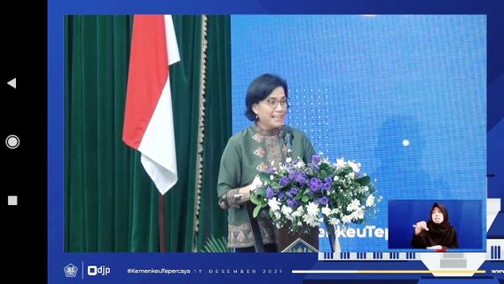 Sri Mulyani Affirms The HPP Law Is The Government's Strategic Effort To Healthy The State Budget