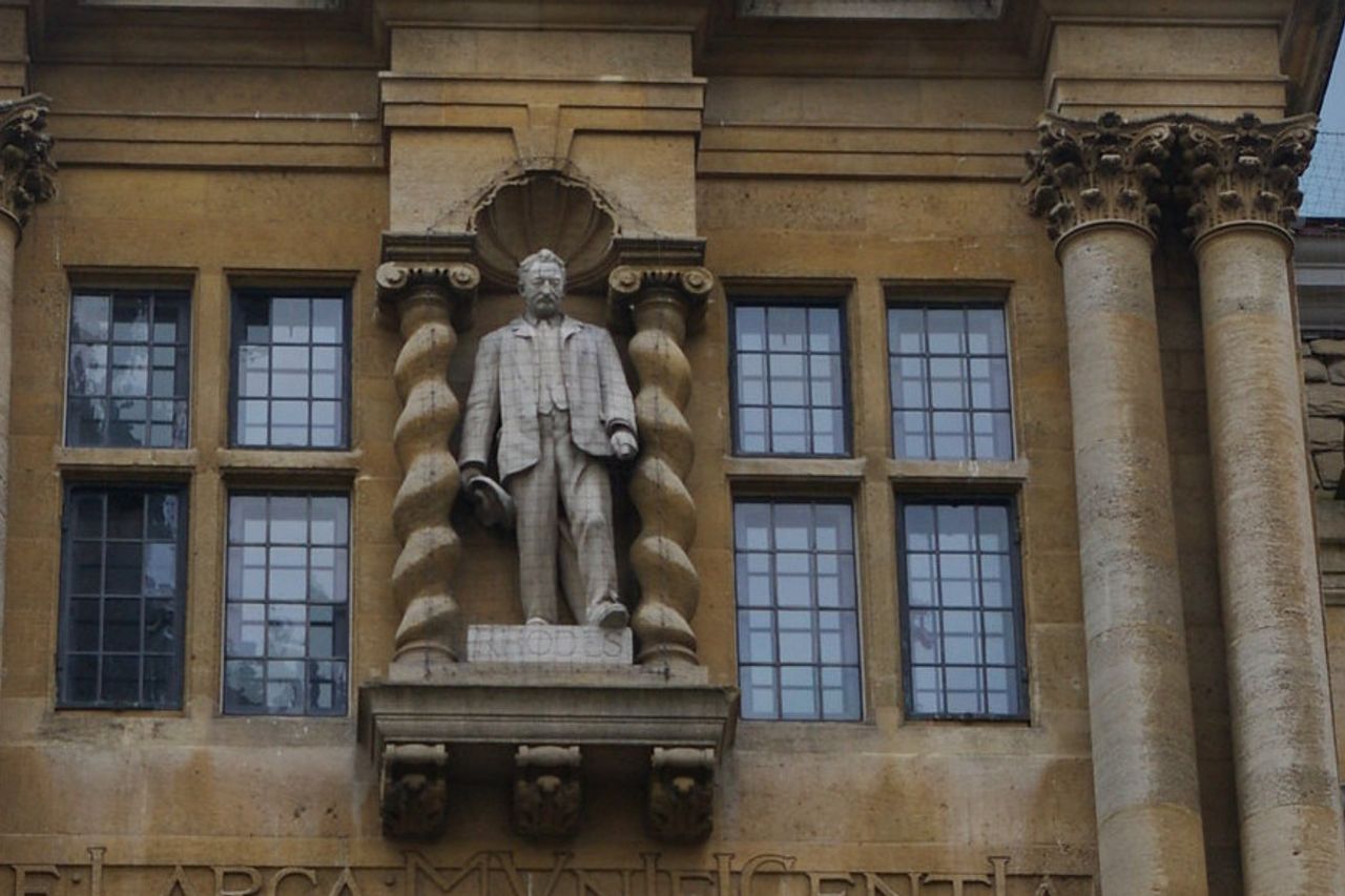 Releasing Of The Statue Of Cecil Rhodes From The University Of Oxford