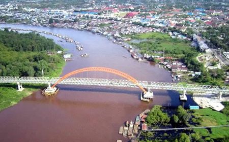 4 Kecamatan Mulai Terendam Banjir, BPBD Imbau Warga Sekitar DAS Palangka Raya Waspada