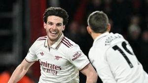 Hasil Liga Inggris: Arsenal Kalahkan Tuan Rumah Bournemouth 3-2