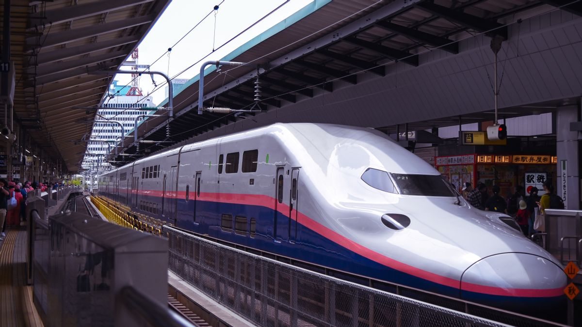 在日本的这列火车在地震中仍然可以安全行驶