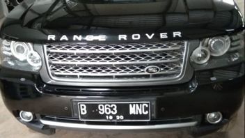 KPK Lelang Mobil Range Rover Bernomor Polisi B 963 MNC Milik Markus Nari