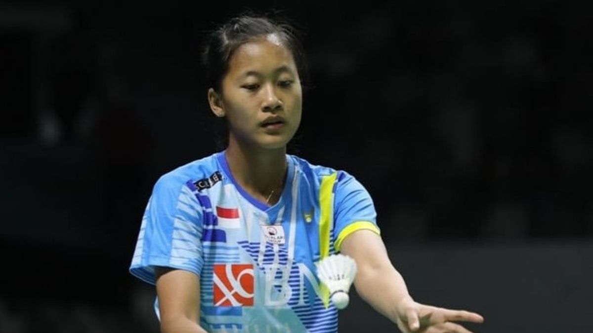 Indonesia Masters 2022: Helpless In Front Of He Bingjiao, Putri KW Fails To Follow Gregoria Mariska