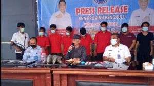 Dalam Seminggu, Tujuh Orang di Bengkulu Ditangkap Karena Narkoba