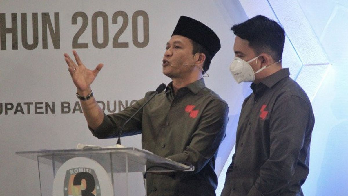 Acteurs Jin Et Jun Sahrul Gunawan Deviendra Régent Adjoint, KPU Bandung Décide Dadang-Sahrul Pour Gagner Les élections
