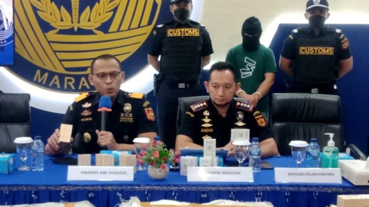 Bea Cukai Makassar Sita Satu Juta Batang Rokok Ilegal