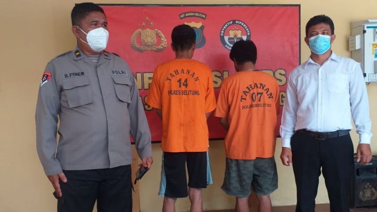 Polres Belitung Tangkap Pelaku Pencurian Radar Karang dan Satelit Ikan