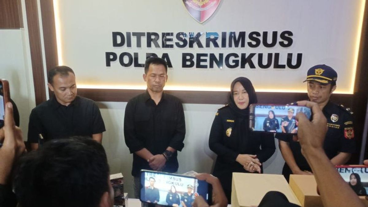 Polda Bengkulu Sita 2,3 Juta Batang Rokok Ilegal