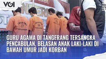 VIDEO: Religious Teacher In Tangerang Suspect Of Obscenity, Dozens Of Underage Boys Become Victims