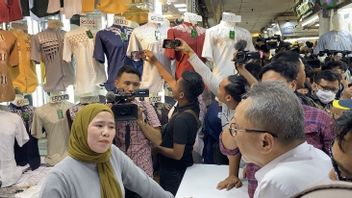 Confesses Tanah Abang Traders To Trade Minister Zulhas: Visitors Are Only Traveling, Sir, Shopping Is Not