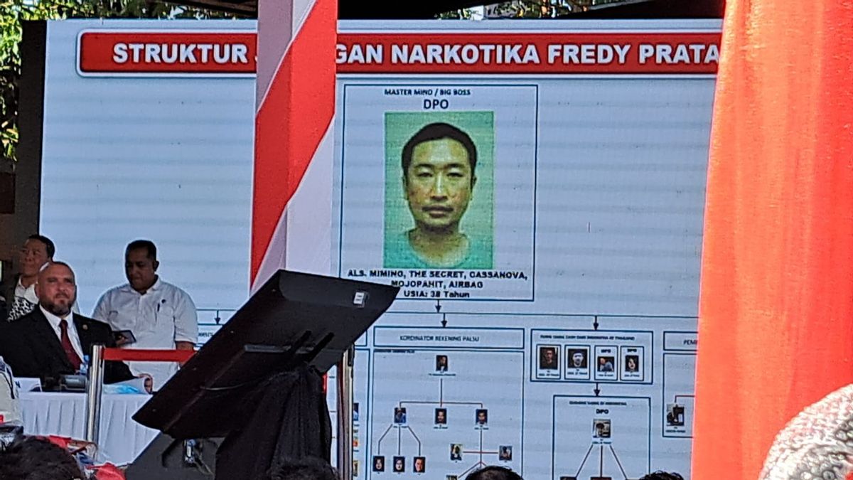 Police Will Take Action Against Drug Gembong Raider Fredy Pratama