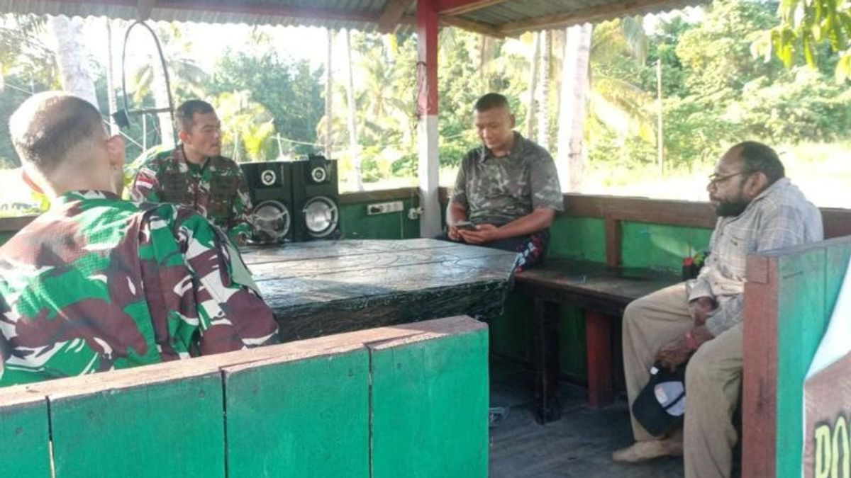 RI-PNG Pamtas Task Force Secures Former Political Prisoner In Jayapura