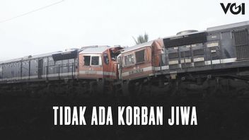 VIDEO: Sighting of Two Coal Trains Collision at Rengas Station Lampung