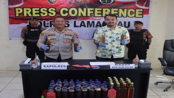 Pembuat Madu Palsu di Kalteng Ditangkap, Ratusan Botol Disita
