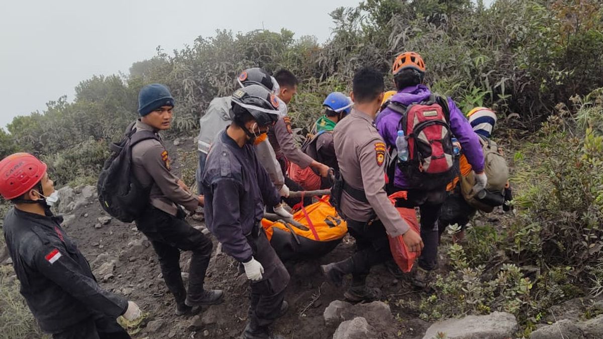 マラピ山噴火の犠牲者となったすべての登山者は、首尾よく避難しました