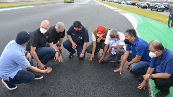 PTPP Completes Repavement Of Mandalika Circuit Faster Than Target