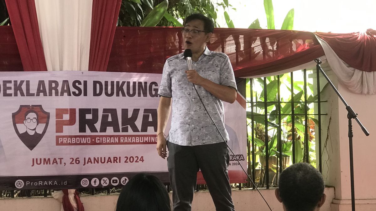 Quick Count Win, Budiman Sebut the Victory Prabowo-Gibran Award from Youth