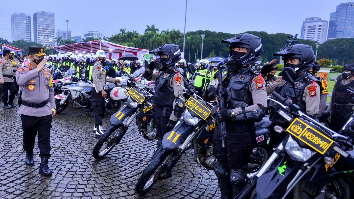 Held Ketupat Operations Troops, National Police Chief Emphasizes Strategies For Anticipating Homecoming Congestion To Booster Vaccinations