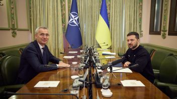 Bertemu Jens Stoltenberg, Presiden Zelensky Desak Keanggotaan NATO dan Peningkatan Pasokan Senjata untuk Ukraina