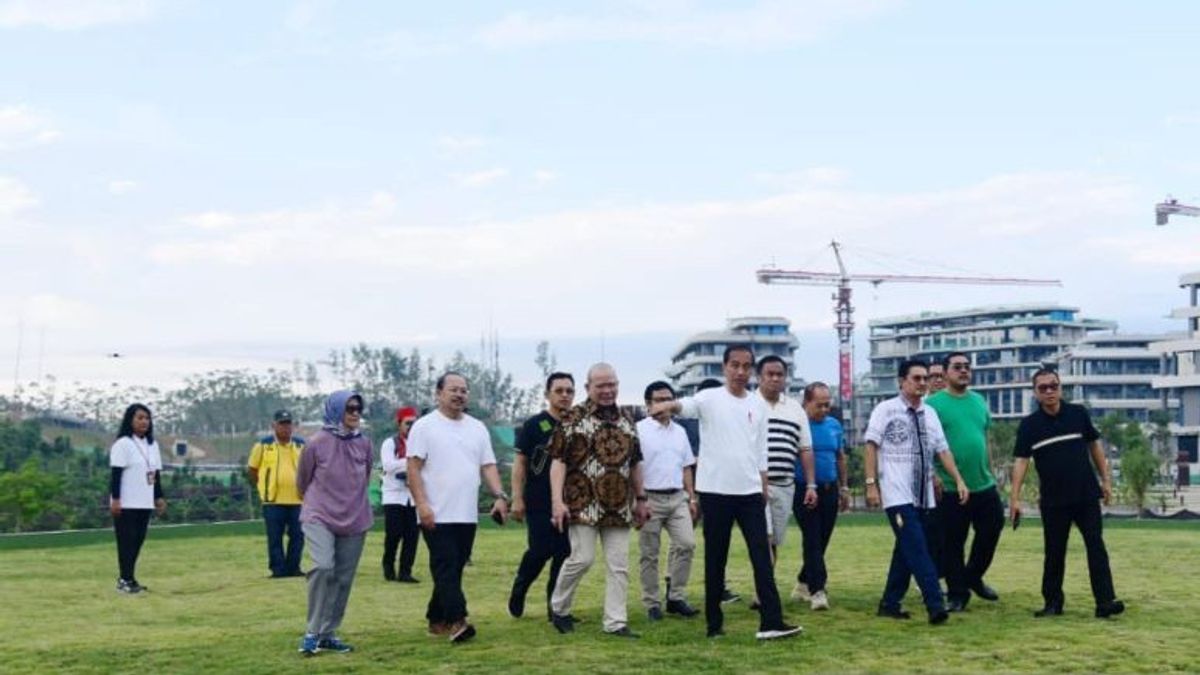 President Jokowi Invites Heads Of State Institutions Around IKN Infrastructure