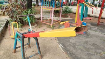 Many RPTRAs In Jakarta Are Abandoned, Many Children's Play Facilities Are Damaged