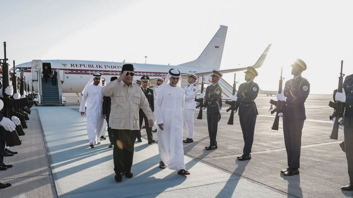 Tiba di Abu Dhabi, Prabowo akan Bertemu Presiden UEA 