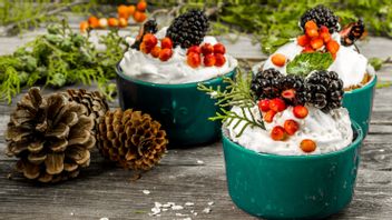Knowing History Of Presenting Christmas Puding For Mouth Washing When Eating With Family