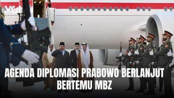 President Prabowo Arrives in Abu Dhabi, Diplomatic Agenda Meets MBZ