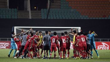 不要自满，印尼U-17国家队距离亚洲杯只有一半的路要走