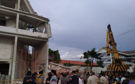 Proyek SMA 96 Jakarta yang Roboh Diraih PT Adhi Karya, Dikerjakan PT Penta Rekayasa, DPRD Desak Ganti Rugi