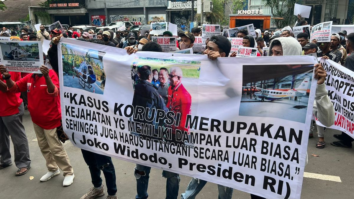 Mahasiswa Anti Korupsi Minta Kejagung Tahan Plt Bupati Mimika Usai Ditetapkan Tersangka Korupsi