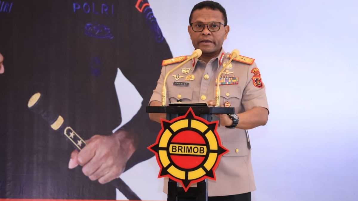 Komjen Mathius D. Fakhiri Resigns From The National Police, Brigadier General Patrige Petrus Rudolf Renwarin Becomes Papuan Police Chief