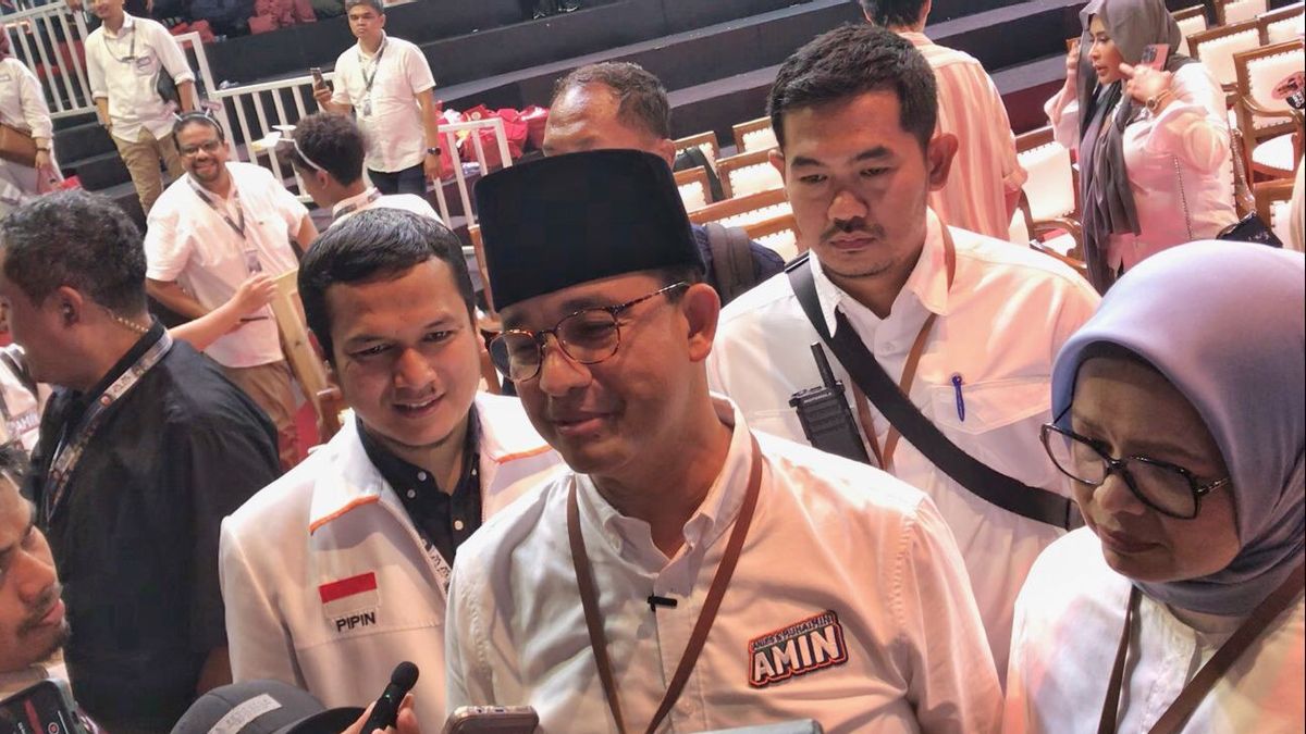 Give The Stage Cak Imin A Welcome When Undian Number Urut, Anies: Show Kaliber Equivalent